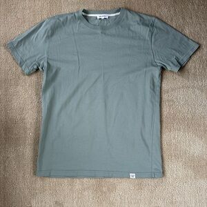 Norse Projects Premium Cotton Crew Neck Tee - Sage